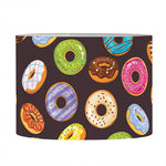 Colorful Donut Pattern Print Drum Lamp Shade
