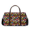 Colorful Donut Pattern Print Duffel Bag
