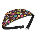 Colorful Donut Pattern Print Fanny Pack