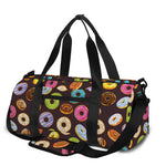 Colorful Donut Pattern Print Gym Bag
