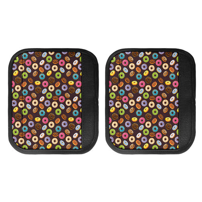 Colorful Donut Pattern Print Handle Covers