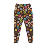 Colorful Donut Pattern Print Jogger Pants