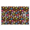 Colorful Donut Pattern Print Placemat