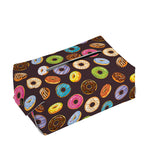 Colorful Donut Pattern Print Rectangle Tissue Box Cover