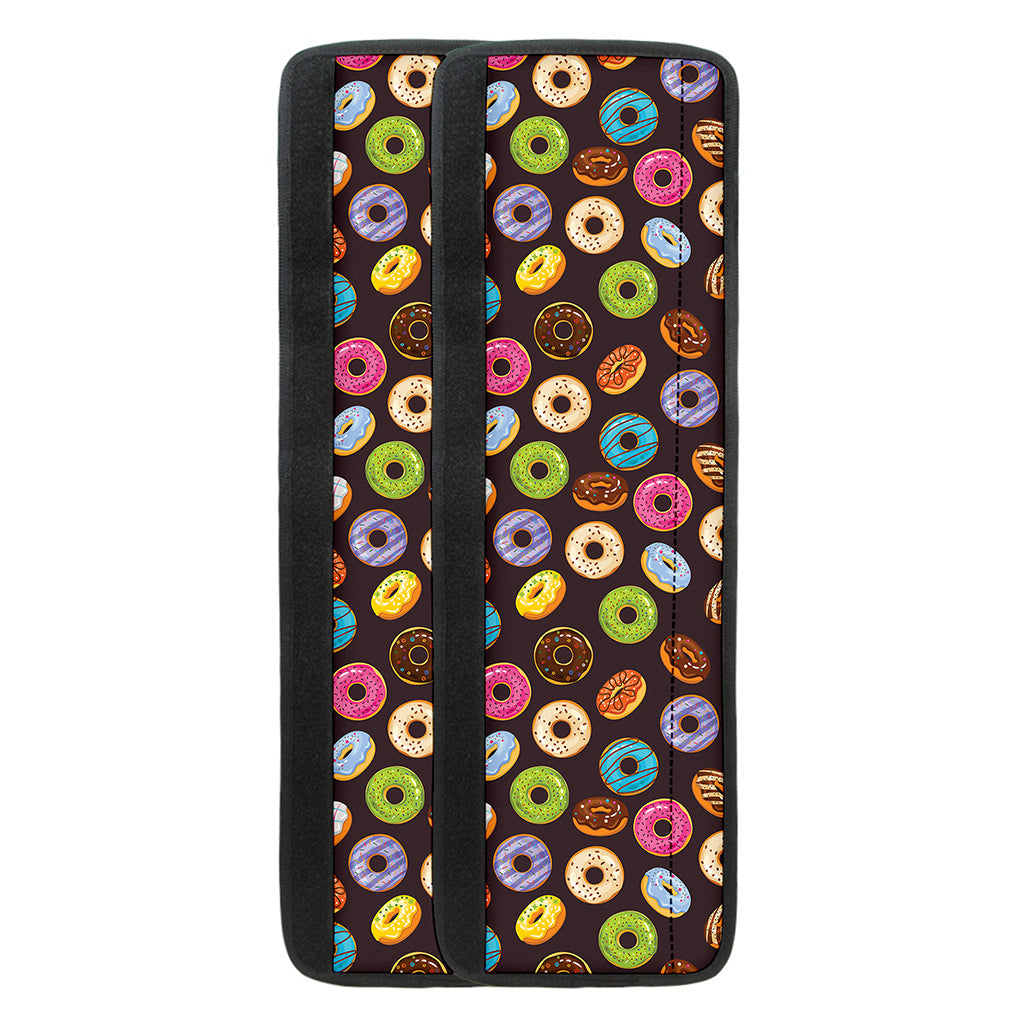 Colorful Donut Pattern Print Refrigerator Handle Covers