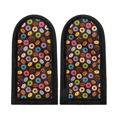 Colorful Donut Pattern Print Skillet Handle Cover