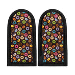 Colorful Donut Pattern Print Skillet Handle Cover