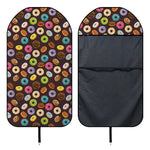 Colorful Donut Pattern Print Waterproof Car Seat Cover