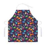 Colorful Easter Eggs Pattern Print Adjustable Apron