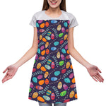 Colorful Easter Eggs Pattern Print Adjustable Apron