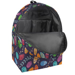 Colorful Easter Eggs Pattern Print Backpack