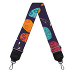 Colorful Easter Eggs Pattern Print Bag Strap