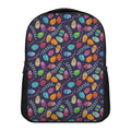 Colorful Easter Eggs Pattern Print Casual Backpack