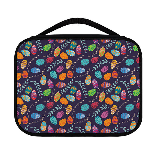 Colorful Easter Eggs Pattern Print Classic Bible Case