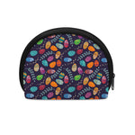 Colorful Easter Eggs Pattern Print Coin Purse