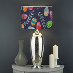 Colorful Easter Eggs Pattern Print Drum Lamp Shade
