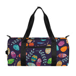 Colorful Easter Eggs Pattern Print Gym Bag