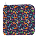 Colorful Easter Eggs Pattern Print Hand Towel