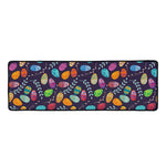 Colorful Easter Eggs Pattern Print Long Kitchen Mat