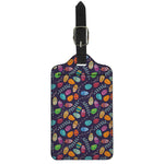 Colorful Easter Eggs Pattern Print Luggage Tag