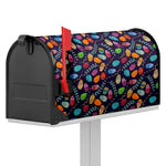 Colorful Easter Eggs Pattern Print Mailbox Cover