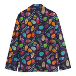 Colorful Easter Eggs Pattern Print Men's Blazer