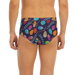 Colorful Easter Eggs Pattern Print Men's Briefs