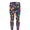Colorful Easter Eggs Pattern Print Men's Leggings