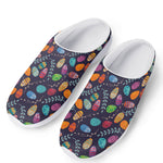 Colorful Easter Eggs Pattern Print Mesh Casual Shoes