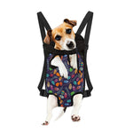 Colorful Easter Eggs Pattern Print Pet Carrier Backpack