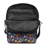 Colorful Easter Eggs Pattern Print Rectangular Crossbody Bag