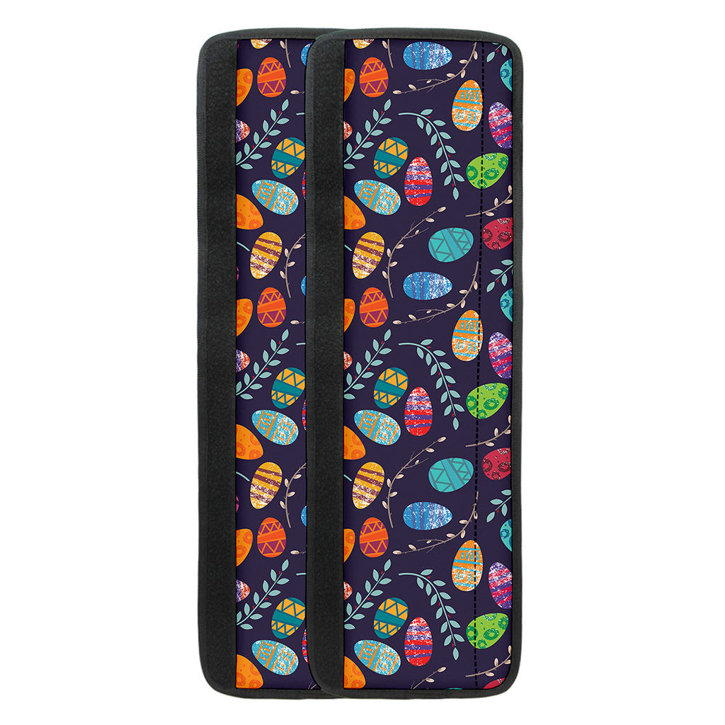 Colorful Easter Eggs Pattern Print Refrigerator Handle Covers