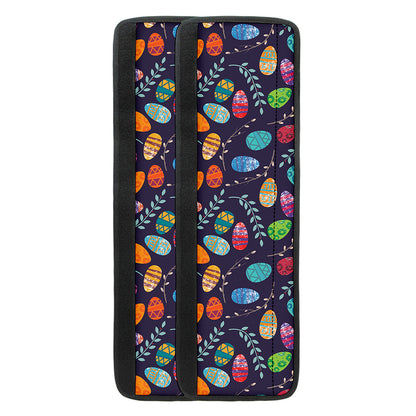 Colorful Easter Eggs Pattern Print Refrigerator Handle Covers