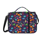 Colorful Easter Eggs Pattern Print Shoulder Strap Bible Bag