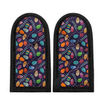 Colorful Easter Eggs Pattern Print Skillet Handle Cover