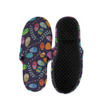 Colorful Easter Eggs Pattern Print Slippers