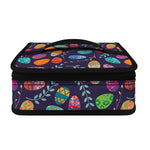 Colorful Easter Eggs Pattern Print Small Lunch Bag