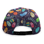 Colorful Easter Eggs Pattern Print Snapback Cap