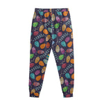 Colorful Easter Eggs Pattern Print Sweatpants