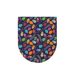 Colorful Easter Eggs Pattern Print Toilet Lid Cover