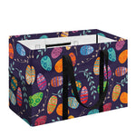 Colorful Easter Eggs Pattern Print Utility Tote Bag