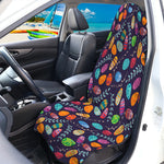 Colorful Easter Eggs Pattern Print Waterproof Car Seat Cover