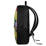 Colorful Easter Eggs Print 17 Inch Backpack