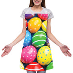 Colorful Easter Eggs Print Adjustable Apron