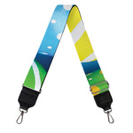 Colorful Easter Eggs Print Bag Strap