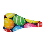 Colorful Easter Eggs Print Bicycle Seat Cover