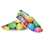 Colorful Easter Eggs Print Casual Shoes