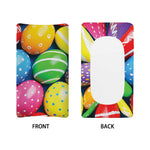 Colorful Easter Eggs Print Changing Pad Cover