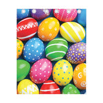 Colorful Easter Eggs Print Curtain