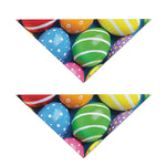 Colorful Easter Eggs Print Dog Bandana